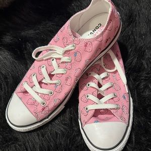 Women’s size 8 Hello Kitty X Converse Sneakers “Prism Pink”
